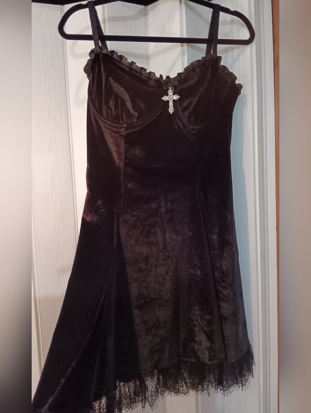Mini Velvet Dress (New)